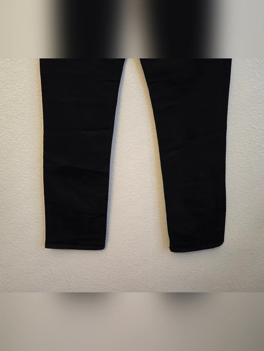 True Religion Mens Sz 34x34 Ricky Straight Relaxed Black Denim Flap Pockets